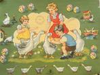 Vintage Ganzenbordspel - Mulder & Zoon (Jaren '50), Hobby en Vrije tijd, Gezelschapsspellen | Bordspellen, Vijf spelers of meer
