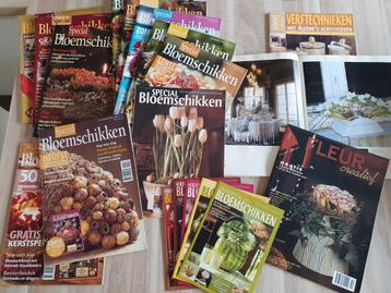 Bloemschikken magazines bundel 18stuks