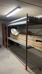 Steigers van 70 m2, Doe-het-zelf en Bouw, Ophalen, Gebruikt, Gevelsteiger, 5 meter of hoger