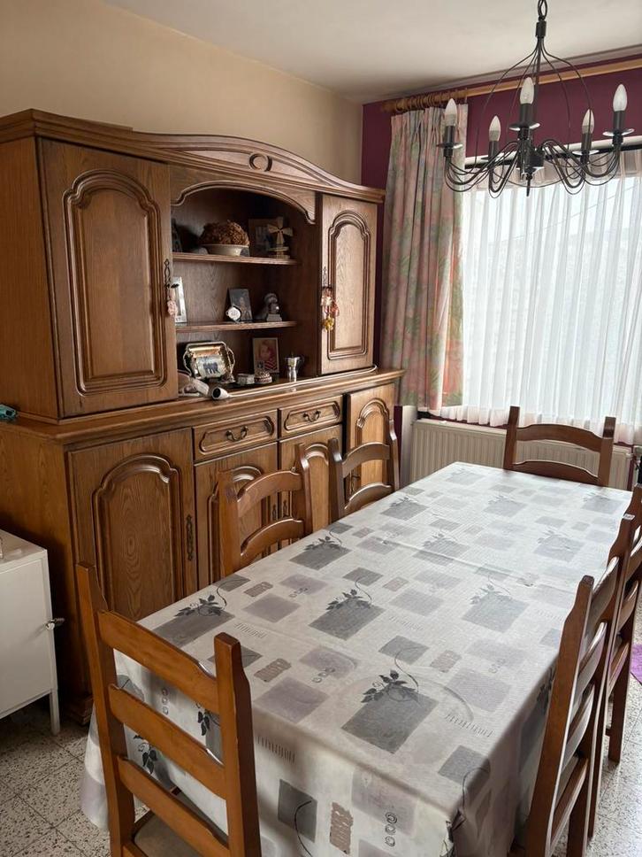 Salle à manger complète plus meuble tv, Antiquités & Art, Antiquités | Meubles | Lits, Enlèvement