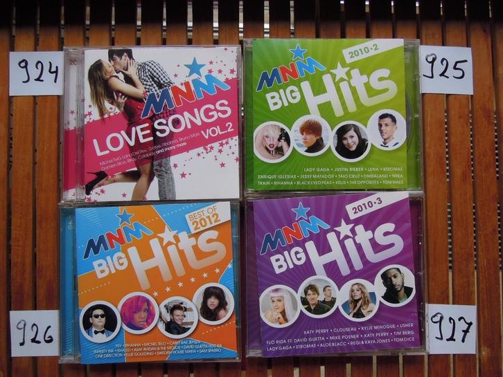CD MNM  love songs big hits totaal 6CD's, Cd's en Dvd's, Cd's | Verzamelalbums, Gebruikt, Ophalen of Verzenden