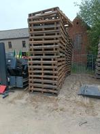 Zware Franse eik paletten, Tuin en Terras, Brandhout, Ophalen of Verzenden