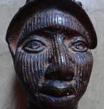 Bronzen beeld - Hoofd Afrika, Ophalen of Verzenden, Brons