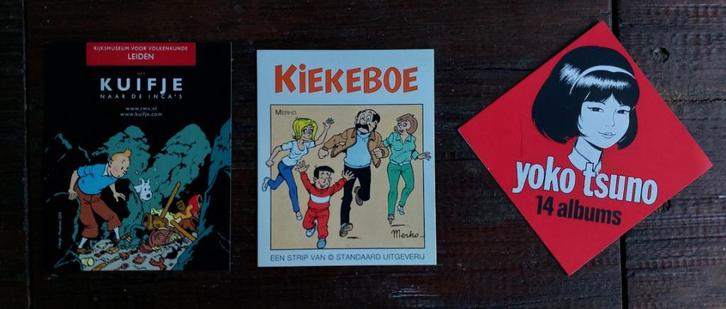 Strips - Stripfiguren stickers 1, Verzamelen, Stripfiguren, Nieuw, Plaatje, Poster of Sticker, Overige figuren, Ophalen of Verzenden