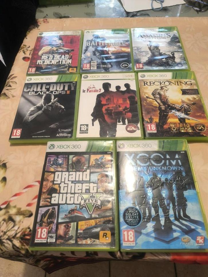 Lot 14 Xbox-spellen, Games en Spelcomputers, Games | Xbox 360, Gebruikt, Vechten, 3 spelers of meer, Vanaf 12 jaar, Online, Ophalen of Verzenden