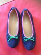 Mooie ballerina's m. 38,5, Kleding | Dames, Schoenen, Blauw, Zo goed als nieuw, Footnotes, Ballerina's