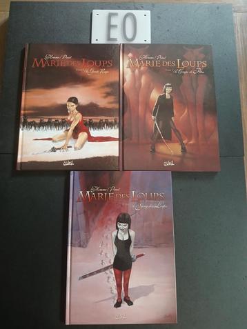 Lot de 3 bd marie des loups 1 à 3,EO (série complète) beschikbaar voor biedingen