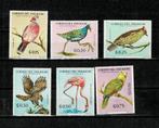 AMERIKA PARAGUAY VOGELS 6 POSTZEGELS GESTEMPELD - SCAN, Postzegels en Munten, Postzegels | Amerika, Zuid-Amerika, Verzenden, Gestempeld