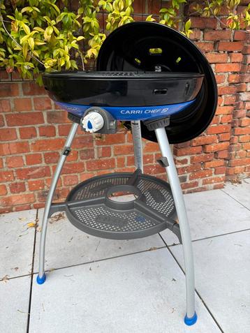 Cadac carry chef 2 gasbbq skottel braai met regulatorset, Enlèvement, Comme neuf, Cadac