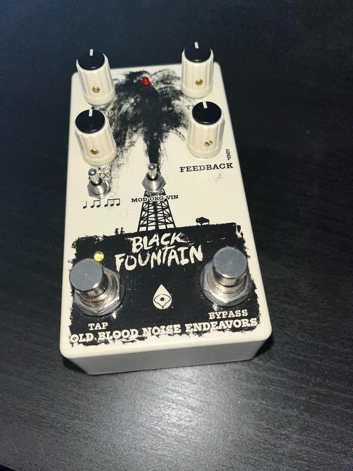 Old Blood Noise Endeavors Black Fountain V3, Muziek en Instrumenten, Effecten, Zo goed als nieuw, Delay of Echo, Ophalen of Verzenden