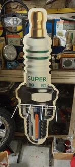 Bosch kaarsendisplay, Verzamelen, Merken en Reclamevoorwerpen, Ophalen, Zo goed als nieuw, Reclamebord