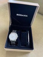 Rodania horloge, Handtassen en Accessoires, Horloges | Dames, Staal, Gebruikt, Staal, Polshorloge