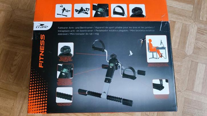 NIEUW Crane inklapbare arm- en beentrainer , fietstrainer ., Sport en Fitness, Fitnessapparatuur, Ophalen