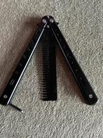 Comb-like butterfly knife. Practice Blade- Stainless Steel-, Ophalen of Verzenden