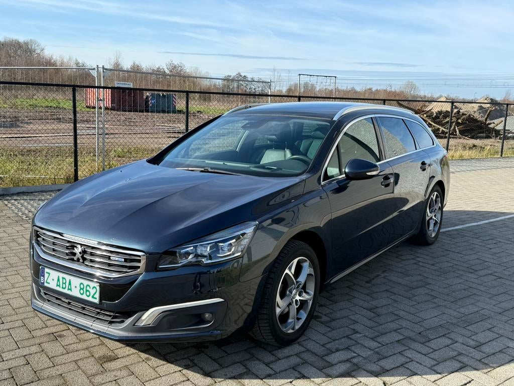 Peugeot 508 SW 1.6 2016 – Full option – Euro 6b – 141.000 km, Autos, Audi, Entreprise, Caméra de recul, Diesel, Break, Automatique