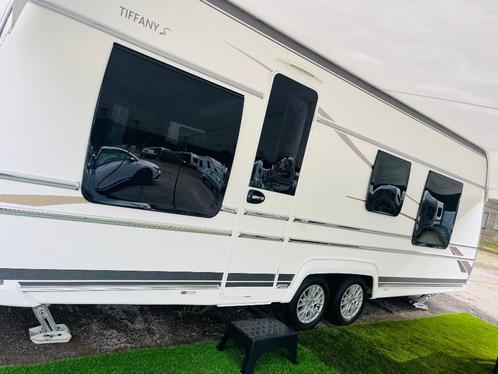 Caravane Fendt Tiffany, Caravans en Kamperen, Caravans, Particulier, tot en met 2, Fendt, Dwarsbed, 6 tot 7 meter, Douche, Gascomfoor