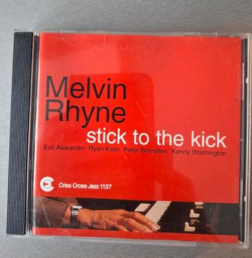 Cd. Melvin Rhyne. Stick to the kick. (Criss Cross Jazz).  beschikbaar voor biedingen