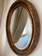 Miroir ancien à bord facetté, ovale, Antiquités & Art, Antiquités | Miroirs, Enlèvement ou Envoi