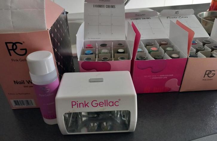 Pinc Gellac complete starterset, Handtassen en Accessoires, Uiterlijk | Cosmetica en Make-up, Ophalen