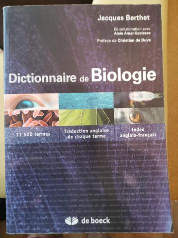 Dictionnaire de Biologie - Jacques Berthet (2005))