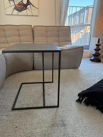 Ethnicraft Triptic Side Table - Lava - Taupe - Bijzettafel t beschikbaar voor biedingen