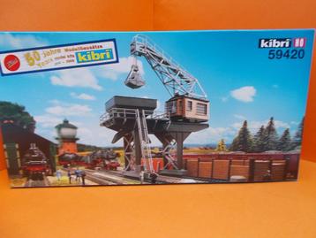 Locos Steam Depot kolenkraan - Kibri H0 - 1:87 beschikbaar voor biedingen