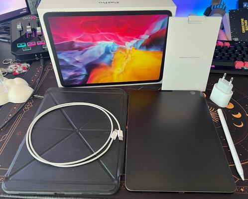 iPad Pro (11 pouces - 2e génération), Computers en Software, Apple iPads, Gebruikt, Apple iPad Pro, Wi-Fi, 11 inch, 128 GB, Grijs