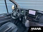Ford Transit Custom 320 2.0TDCI 185PK L2H1 Sport Automaat LE, Auto's, 4 cilinders, Zwart, Leder, Bedrijf