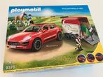 Playmobil 9376 Porsche Macan GTS avec remorque pour chevaux, Enlèvement, Comme neuf, Ensemble complet