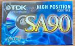 TDK SA90 Cassette ongebruikt in verpakking, Ophalen of Verzenden, Nieuw