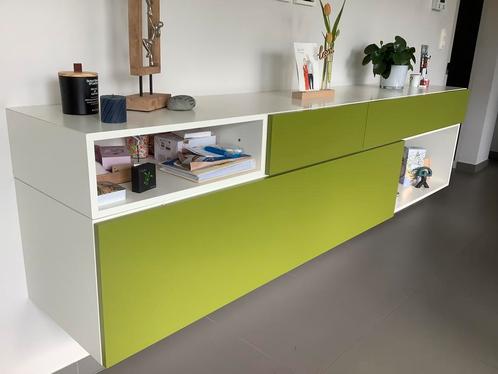 Moderne hangkast Porro, Huis en Inrichting, Kasten | Dressoirs, Zo goed als nieuw, 200 cm of meer, 25 tot 50 cm, Ophalen