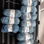 10 pelotes Erica de zeeman bleues acrylique/coton, Hobby & Loisirs créatifs, Tricot & Crochet, Comme neuf, Enlèvement
