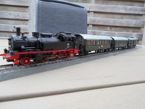 supermooie marklin BR 74 DB digitaal + rijtuigen, Hobby en Vrije tijd, Modeltreinen | H0, Zo goed als nieuw, Locomotief, Märklin