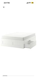 Lit IKEA 140x200, Maison & Meubles, Enlèvement, Comme neuf