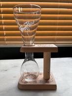 Kwak glazen met houder, Verzamelen, Glas en Drinkglazen, Ophalen, Nieuw, Bierglas