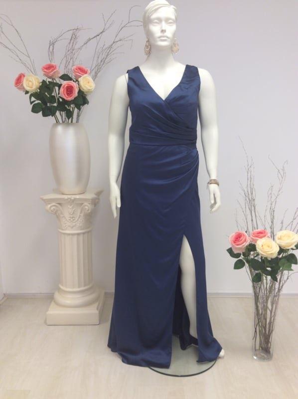 grote maat galajurk marineblauw maat 44, 46 sale, Kleding | Dames, Gelegenheidskleding, Nieuw, Galajurk, Maat 46/48 (XL) of groter