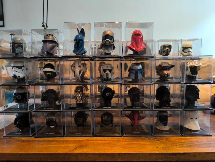 67 casques star wars collection altaya, Verzamelen, Star Wars, Zo goed als nieuw, Ophalen