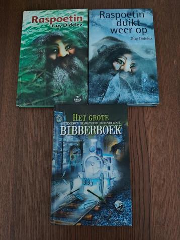 Set van 3 jeugdboeken – Raspoetin + Het Grote Bibberboek beschikbaar voor biedingen