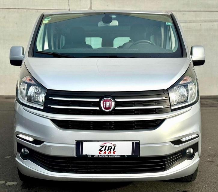 Fiat Talento Talento EcoJet Verlengt L2 h1 - 8plaatsen - 145, Auto's, Fiat, Bedrijf, Te koop, Talento, ABS, Achteruitrijcamera