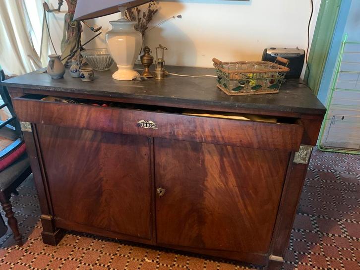 Buffet meubel  Empire– begin 19e eeuw, Antiek en Kunst, Antiek | Meubels | Kasten, Ophalen