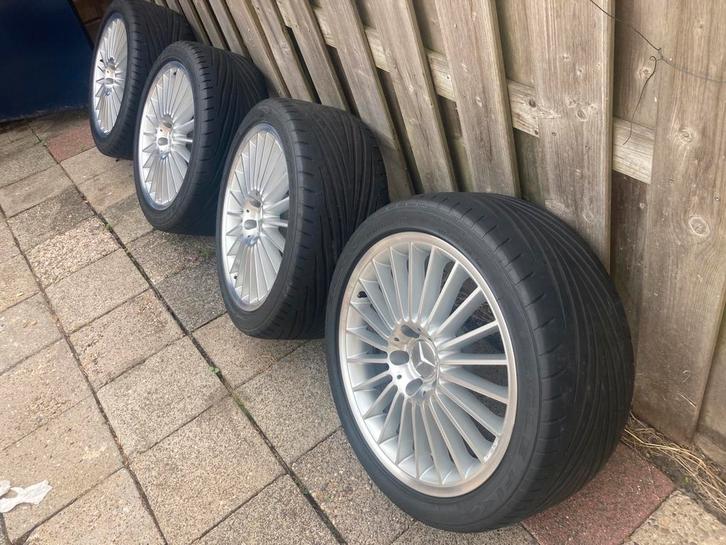 Mercedes sl 55 AMG velgen 18 inch orgineel, Auto-onderdelen, Banden en Velgen, Band(en), 16 inch, Ophalen of Verzenden