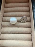 Eenvoudige parel pin, Handtassen en Accessoires, Broches, Ophalen, Nieuw, Geel