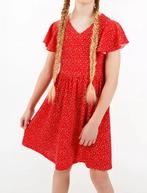 Rood zomerjurkje met bloemenprint, JBC Besties, Kinderen en Baby's, Kinderkleding | Maat 152, Meisje, Zo goed als nieuw, Jurk of Rok