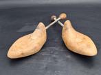 2 houten schoen leesten met ijzer, begin 1900, Antiek en Kunst, Ophalen of Verzenden