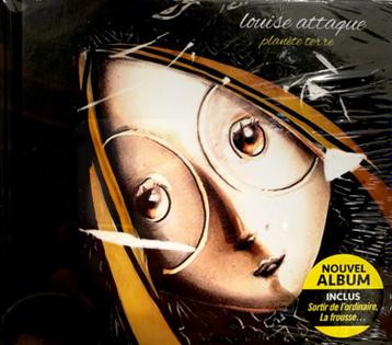 cd '' Louise Attaque – Planète Terre (digibook)(gratis verz. disponible aux enchères