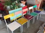 6 Muller Van Severen stoelen, Huis en Inrichting, Stoelen, Ophalen, Overige kleuren, Design, Zo goed als nieuw