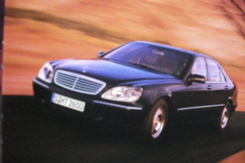 Mercedes S-Klasse, Livres, Autos | Brochures & Magazines, Utilisé, Mercedes, Enlèvement ou Envoi