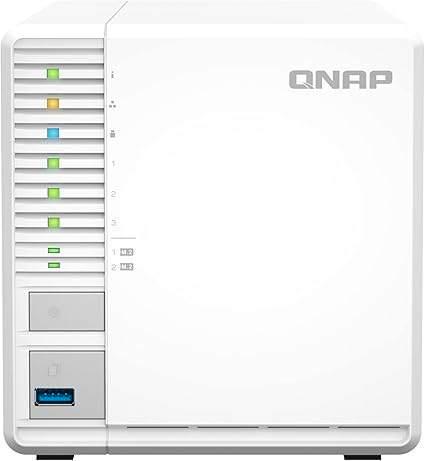 Qnap NAS TS-332X-4G met SSD 128 gb + 2 TB WD Red, Computers en Software, Servers, Zo goed als nieuw, Minder dan 2 Ghz, 4 GB, Ophalen of Verzenden