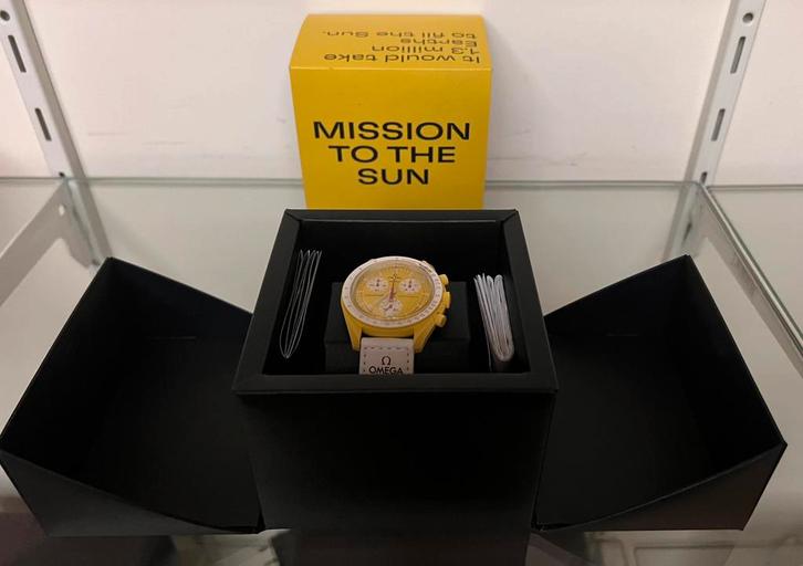 Mission Moonswatch vers le Soleil, Bijoux, Sacs & Beauté, Montres | Hommes, Neuf, Montre-bracelet, Swatch, Synthétique, Synthétique