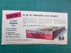 Franquin - publicité papier - le pt ingénieur civil - 1966, Autres types, Autres personnages, Utilisé, Enlèvement ou Envoi